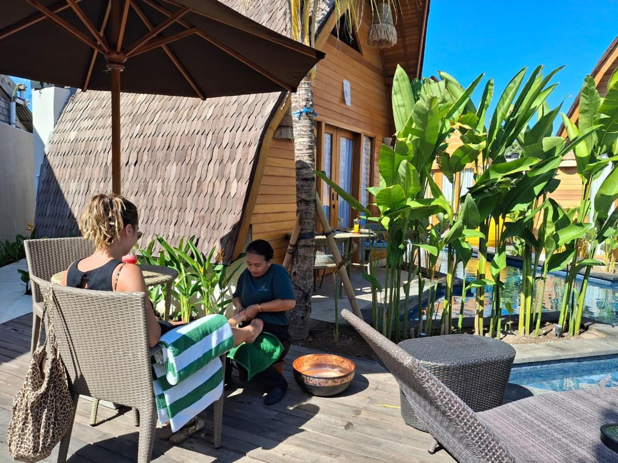 Abian Klumpu Villa & Spa Sanur Eksteriør billede